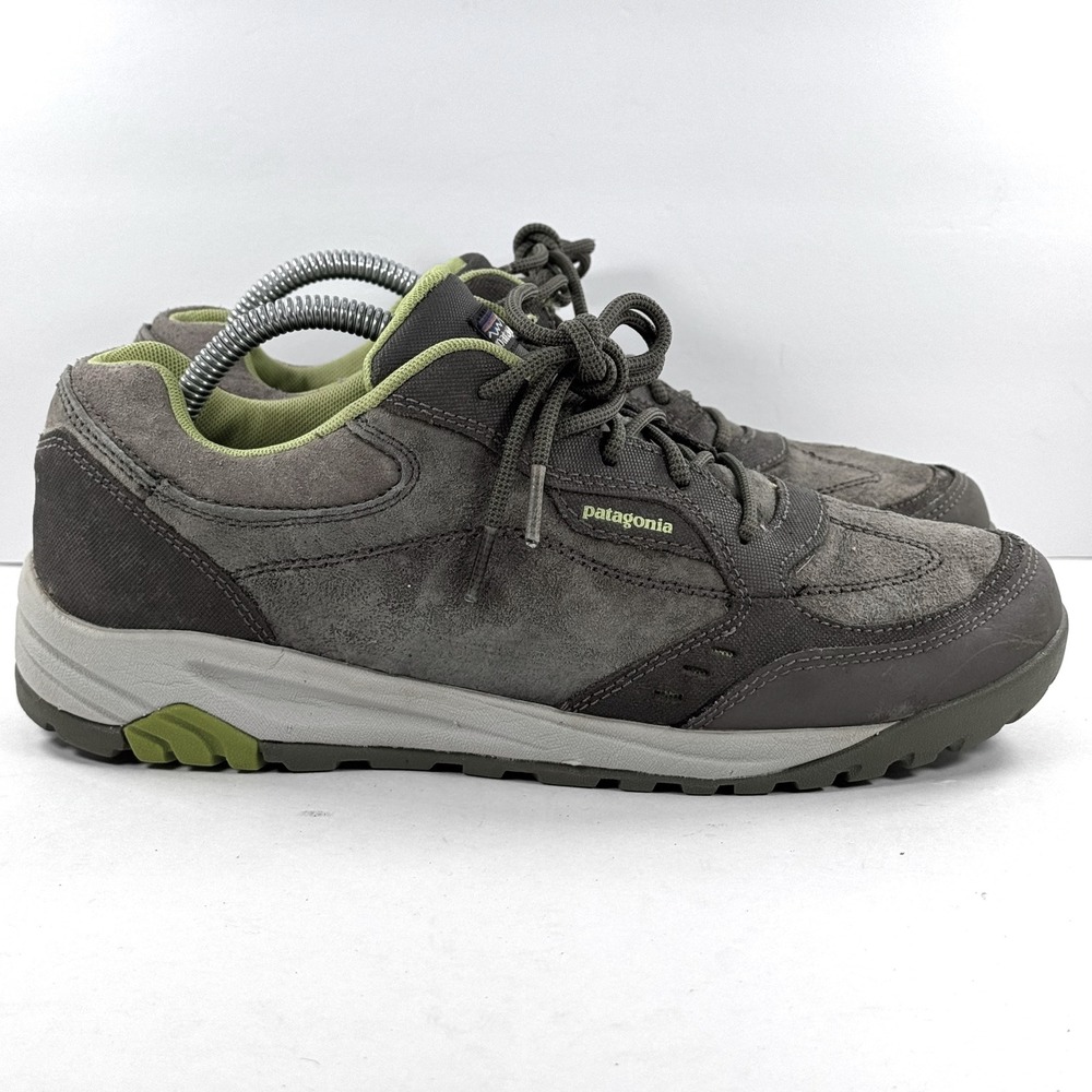 Patagonia Womens Para Cord Peppergrass Hiking Shoes T81338 Size 9.5 Brown